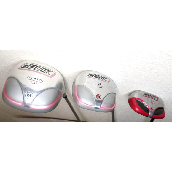 RAM Cubik Drivers 1 / 3 / 3-Hybrid Ladies & Mid Firm Flex High Launch + 3 Covers - Picture 7 of 16